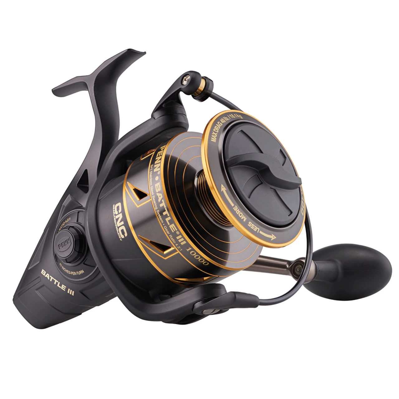 PENN BTLIII10000 Battle III 10000 Spinning Reel 1 PENN BTLIII10000 Battle III 10000 Spinning Reel