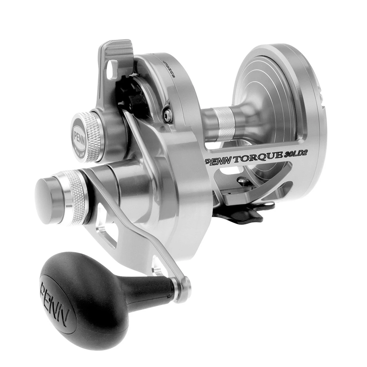 PENN Torque Lever Drag 2 Speed Reel Silver TRQ30LD2S 1 PENN Torque Lever Drag 2 Speed Reel Silver TRQ30LD2S