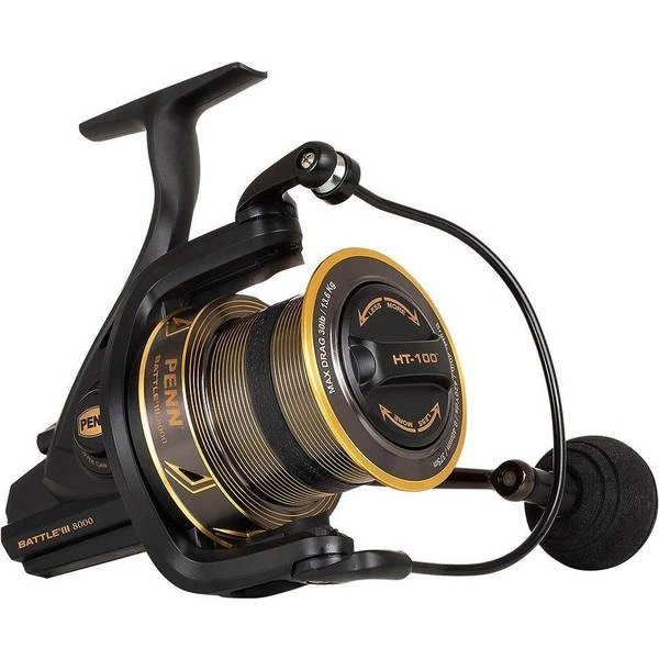 Penn Battle Iii Spinning Reel 8000 Black Gold 1 Penn Battle Iii Spinning Reel 8000 Black Gold