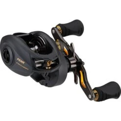 Penn Fathom Low Profile Baitcasting Reel Ratio: 6.6:1 Black Gold